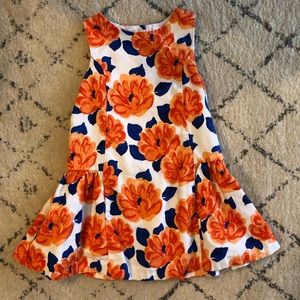 Janie and Jack dress 💙🧡